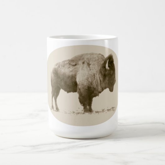 Plains Bison Kaffeetasse (Mittel)