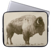Plains Bison Laptopschutzhülle (Vorderseite)