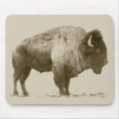 Plains Bison Mousepad (Vorne)