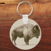 Plains Bison Schlüsselanhänger (Vorderseite)