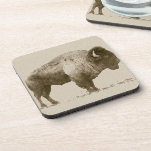 Plains Bison Untersetzer (Linke Seite)