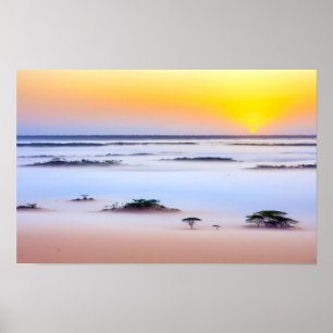 Plains Nature Savannah Landschaft Locarno Poster