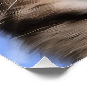 Plaintive Form einer Tablettenkiste Acrylmalerei Poster (Ecke)