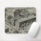 Plainville Connecticut Illustration Mousepad (Mit Mouse)