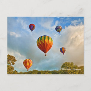 Plainville Ct Hot Air Balloons Postkarte