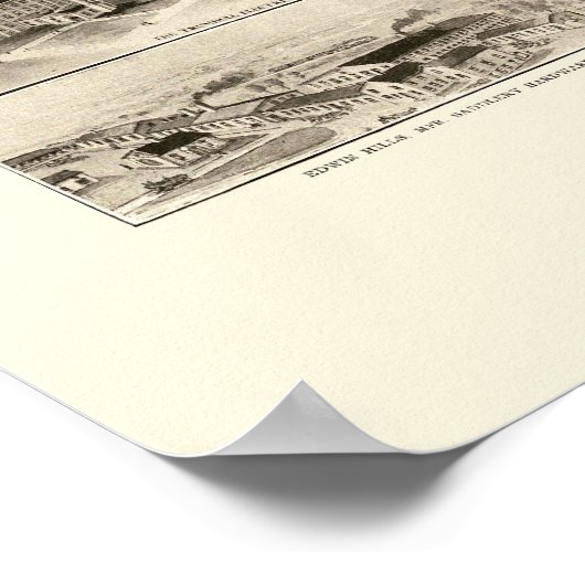 Plainville, CT Panoramic Map - 1907 Poster (Ecke)