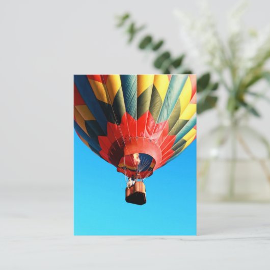 Plainville Fire Company Hot Air Ballon Festival Postkarte (Stehend Vorderseite)