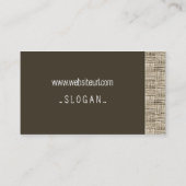 plaited visitenkarte (Rückseite)