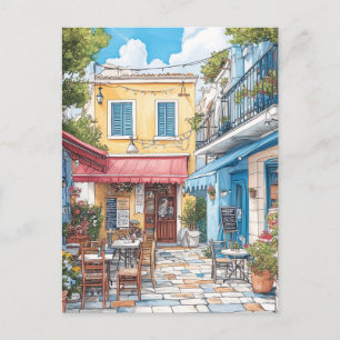 Plaka, Athen Griechenland Reisen Postkarte