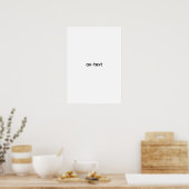 Plakat (Küche)