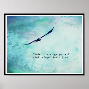 Plakat 11x8.5 Eagle-Psalm-91 (Matt)