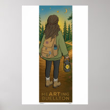 Plakat - 2 Wege divergieren