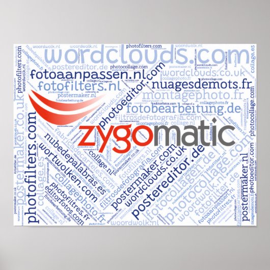 Plakat 40cm x 30cm (Querformat) (Vorne)