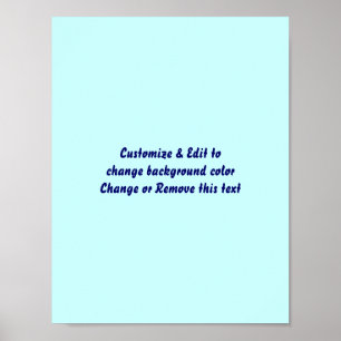 Plakat 8,5" X 11" freier Raum addieren Ihr Bild