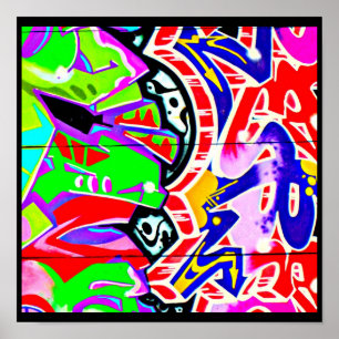 Plakat-Abstrakte/Verschieden-Graffiti Galerie 23 Poster