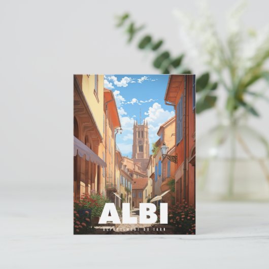 Plakat Albi - Frankreich - Tarn - 81 - Postkarte (Stehend Vorderseite)