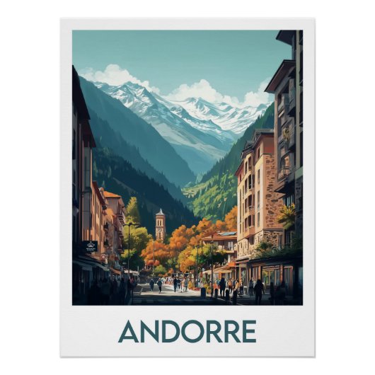 Plakat Andorra Poster (Vorderseite)