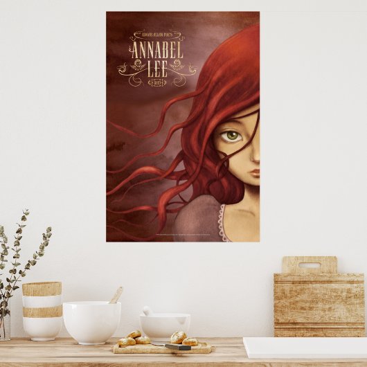 Plakat „Annabel Lee " (Küche)