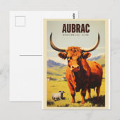 Plakat Aubrac - Auvergne-Rhône-Alpes - Fr Postkarte (Vorne/Hinten)
