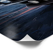 Plakat Auto Fahnen 03 Poster (Ecke)