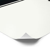 Plakat Bagan, Tempel und Heißluftballon am Poster (Ecke)