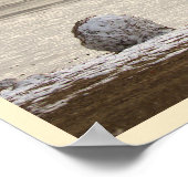 Plakat: Bank am Frozen Creek Poster (Ecke)