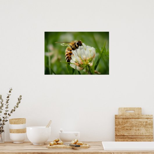 Plakat "Bee autifull" (Küche)