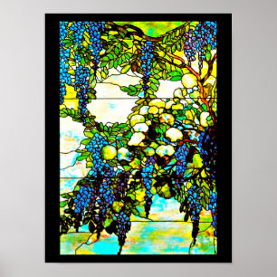 Plakat-Befleckter Glas-Louis Tiffany 103 Poster