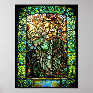 Plakat-Befleckter Glas-Louis Tiffany 116 Poster
