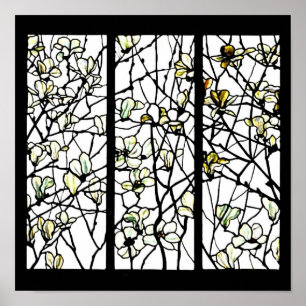 Plakat-Beflecktes Glas-Tiffany 23 Poster