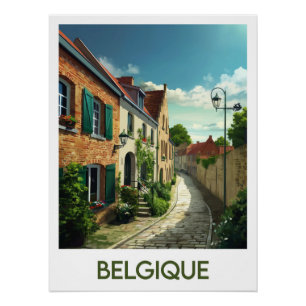Plakat Belgien Poster