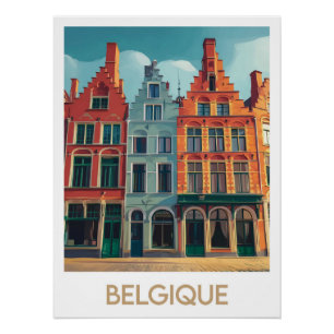 Plakat Belgien Poster