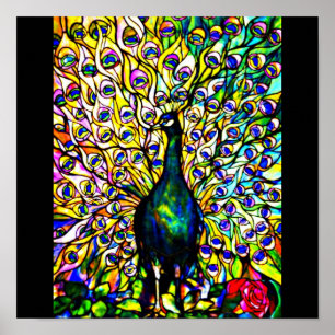 Plakat-Bemaltes Glas-Tiffany 29 Poster