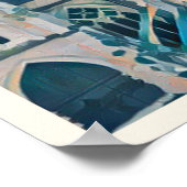 Plakat Bordeaux Foto Vintage (Ecke)