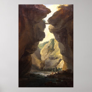 Plakat „Brücke und Schluchten des Dala-Flusses (17