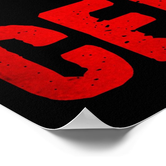 Plakat "CARPE CEREBRUM" (Ecke)