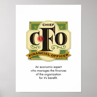 Plakat "CFO"