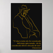Plakat „Chesterton " (Vorne)