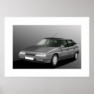 Plakat Citroen XM V6 24V