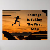 Plakat "Courage" (Vorne)