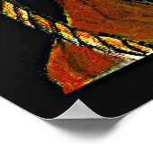 Plakat-Cowboy mit Seil Poster (Ecke)
