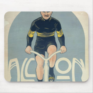 Plakat, das Francois Faber darstellt Mousepad