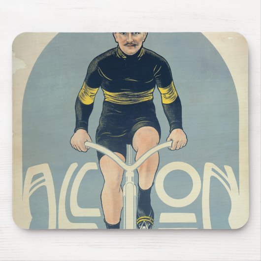 Plakat, das Francois Faber darstellt Mousepad (Vorne)
