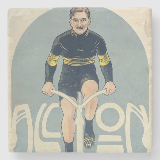 Plakat, das Francois Faber darstellt Steinuntersetzer (Vorderseite)