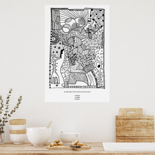 PLAKAT DEKORATION (Küche)