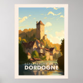 Plakat - Departement Dordogne - 24 (Vorne)