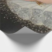 Plakat der Königin-Decoupage Geschenkpapier (Ecke)