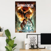 Plakat 'der Krieg der Cielos' (Heimbüro)