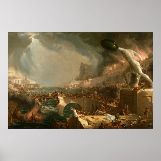Plakat Der Kurs des Empire Destruction Cole T. (Vorne)