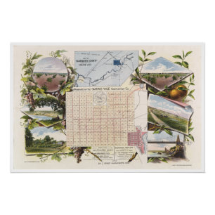 Plakat der Orange Vale Colony 1895 Poster